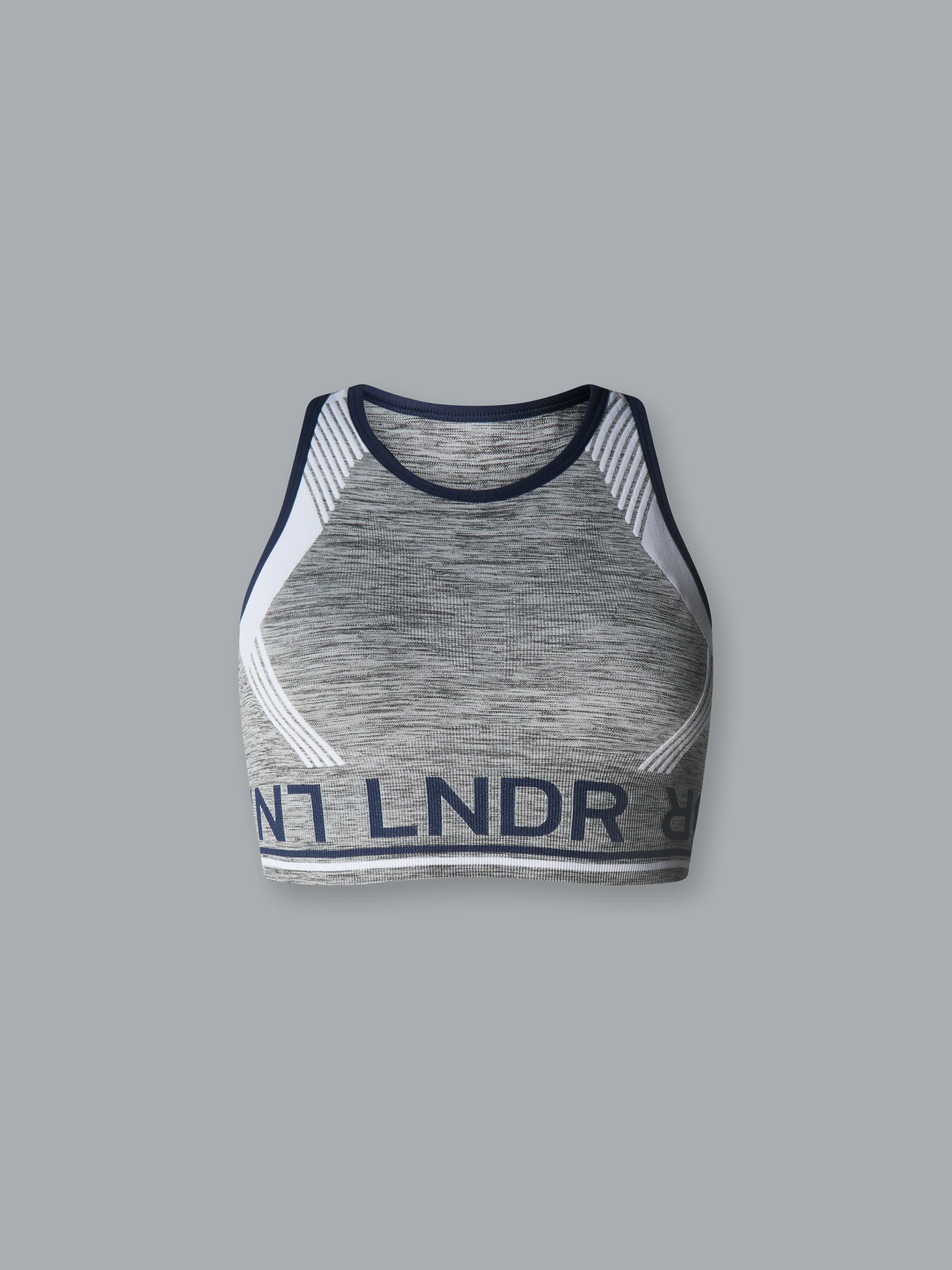 AERO DYNAMIC Sports Bra Grey Marl - Image 3