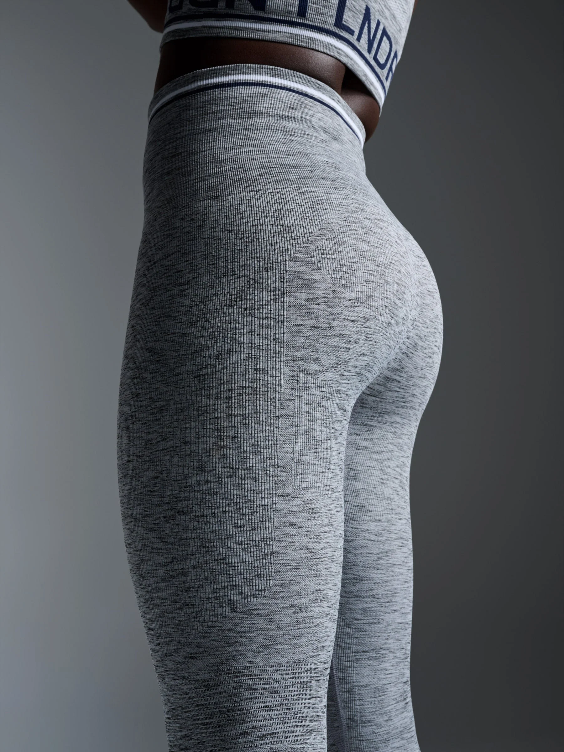 CHISEL LIGHT 7/8 Legging Grey Marl - Image 4