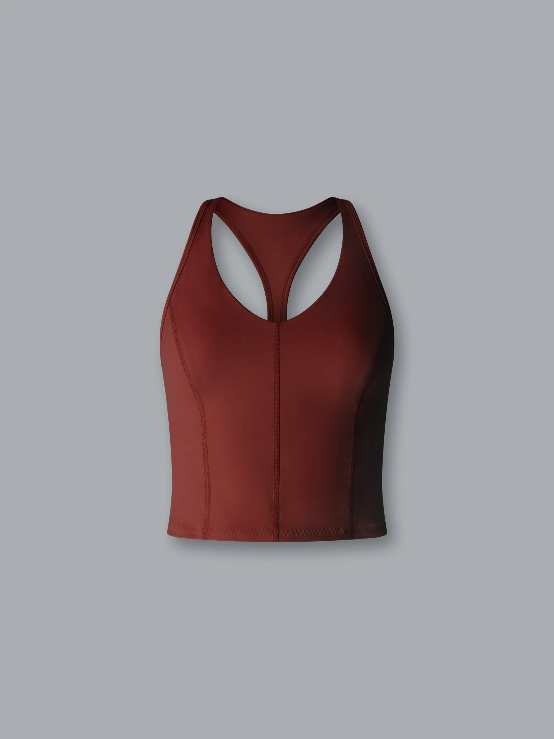 FEMME FATALE Longline Bra Rust - Image 3