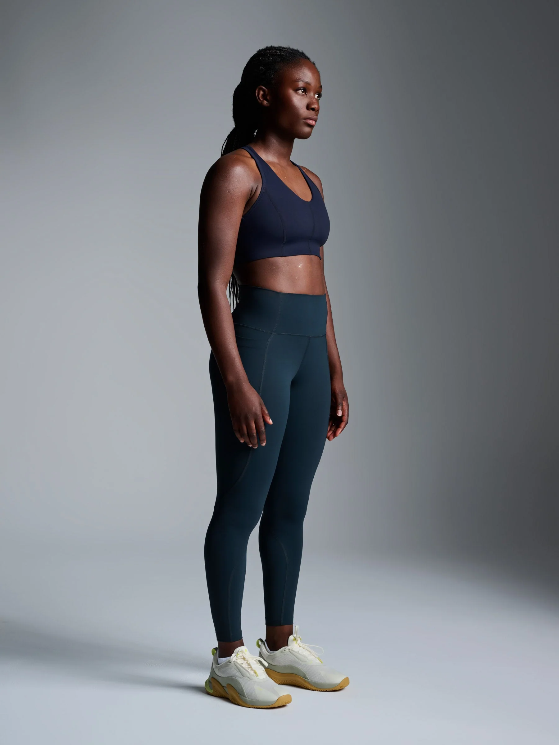 FEMME FATALE Sports Bra Deep Navy - Image 4