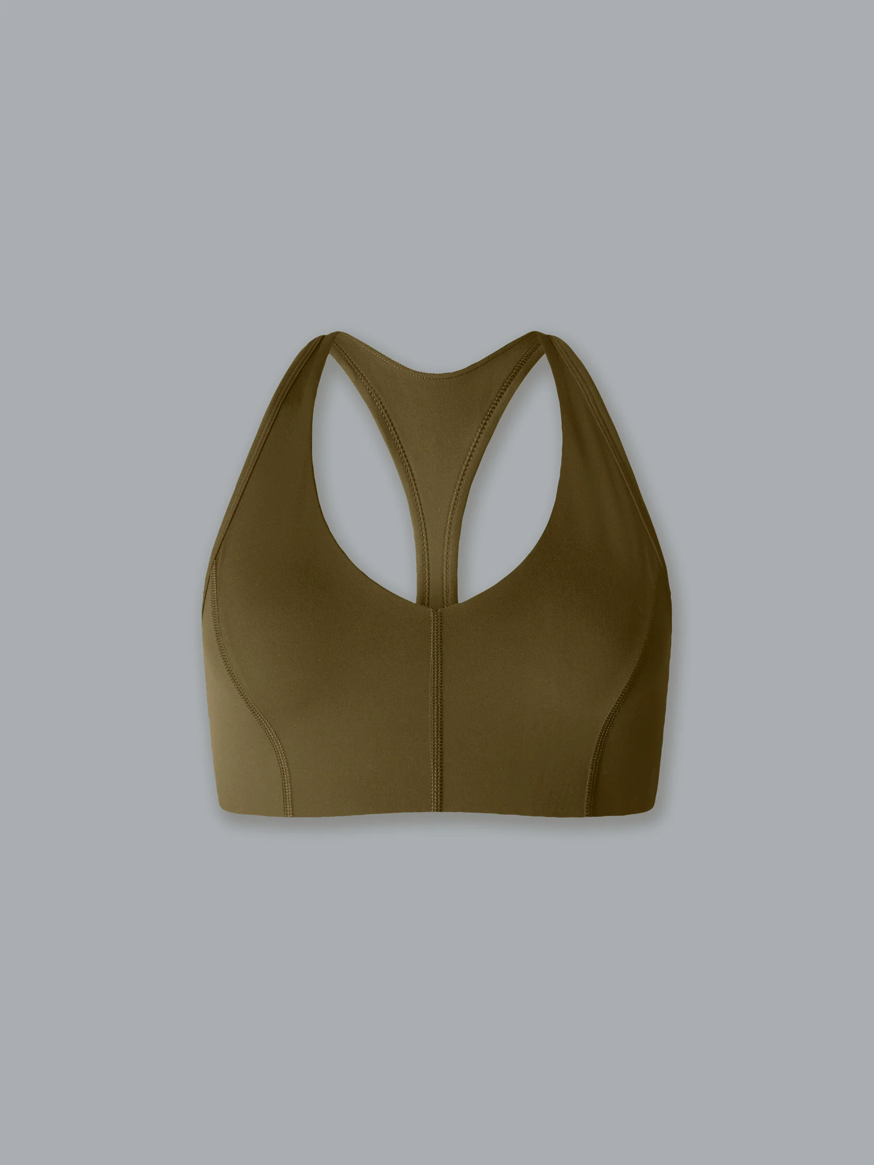 FEMME FATALE Sports Bra Light Olive - Image 3