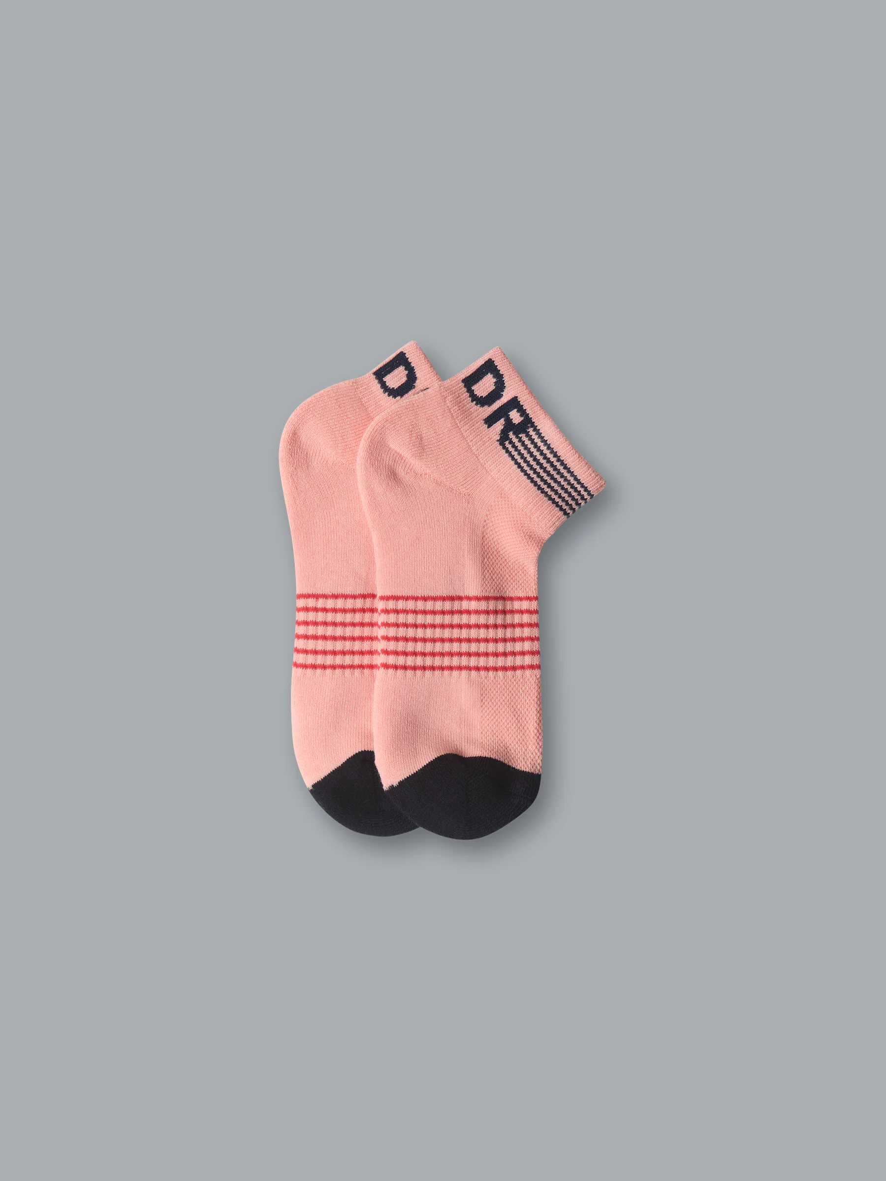 GRIT Ankle Sock Electric Peach - Image 3