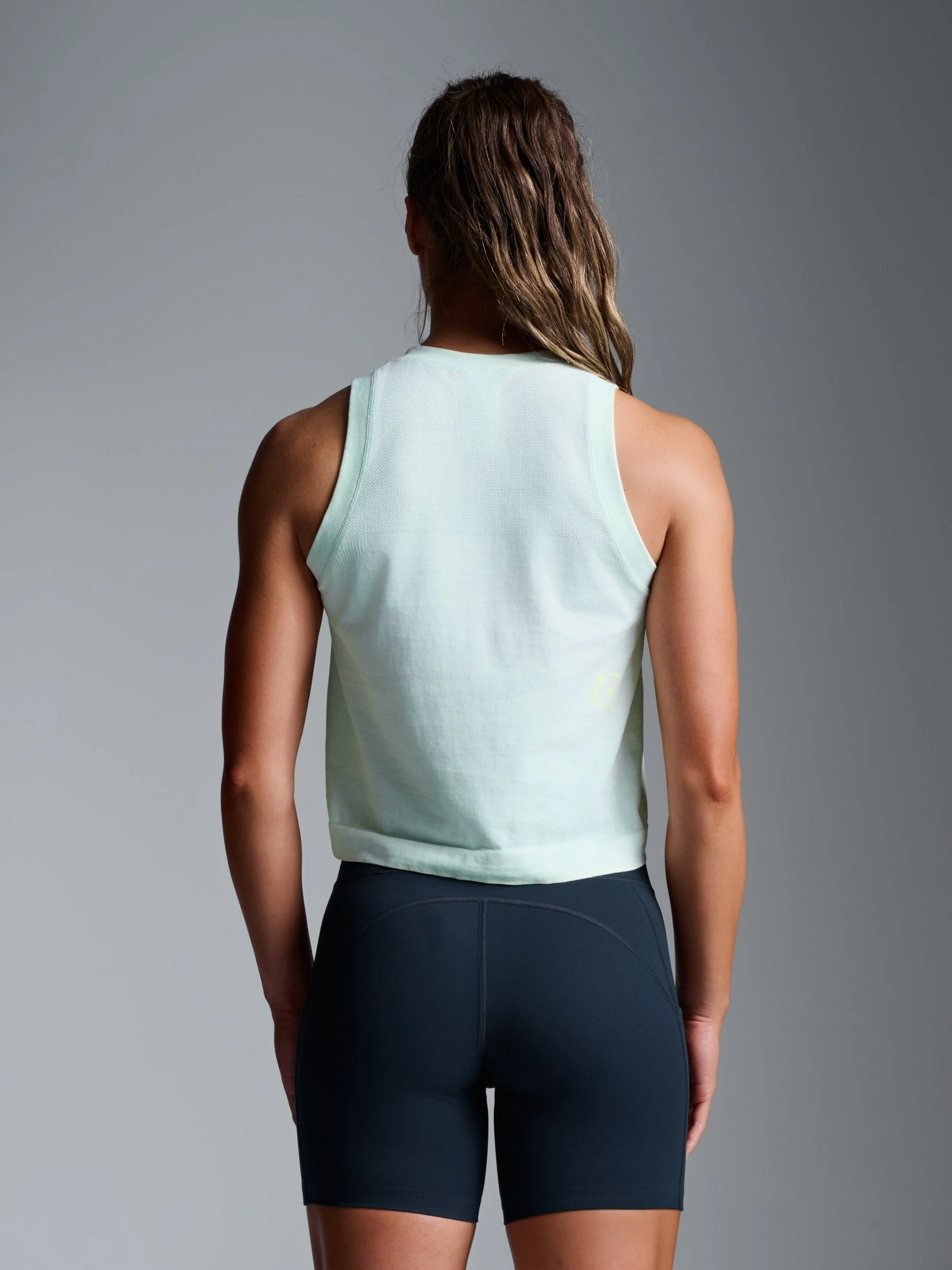 HERE TODAY Cropped Tank Mint - Image 3
