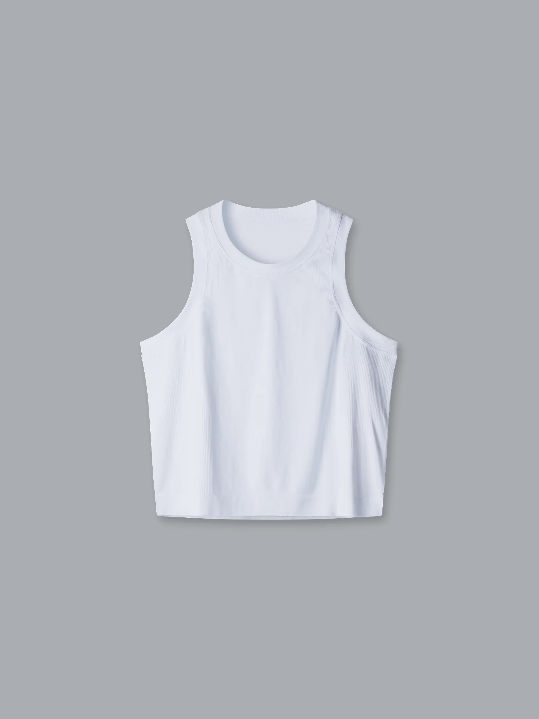 HERE TODAY Cropped Tank White - Image 3