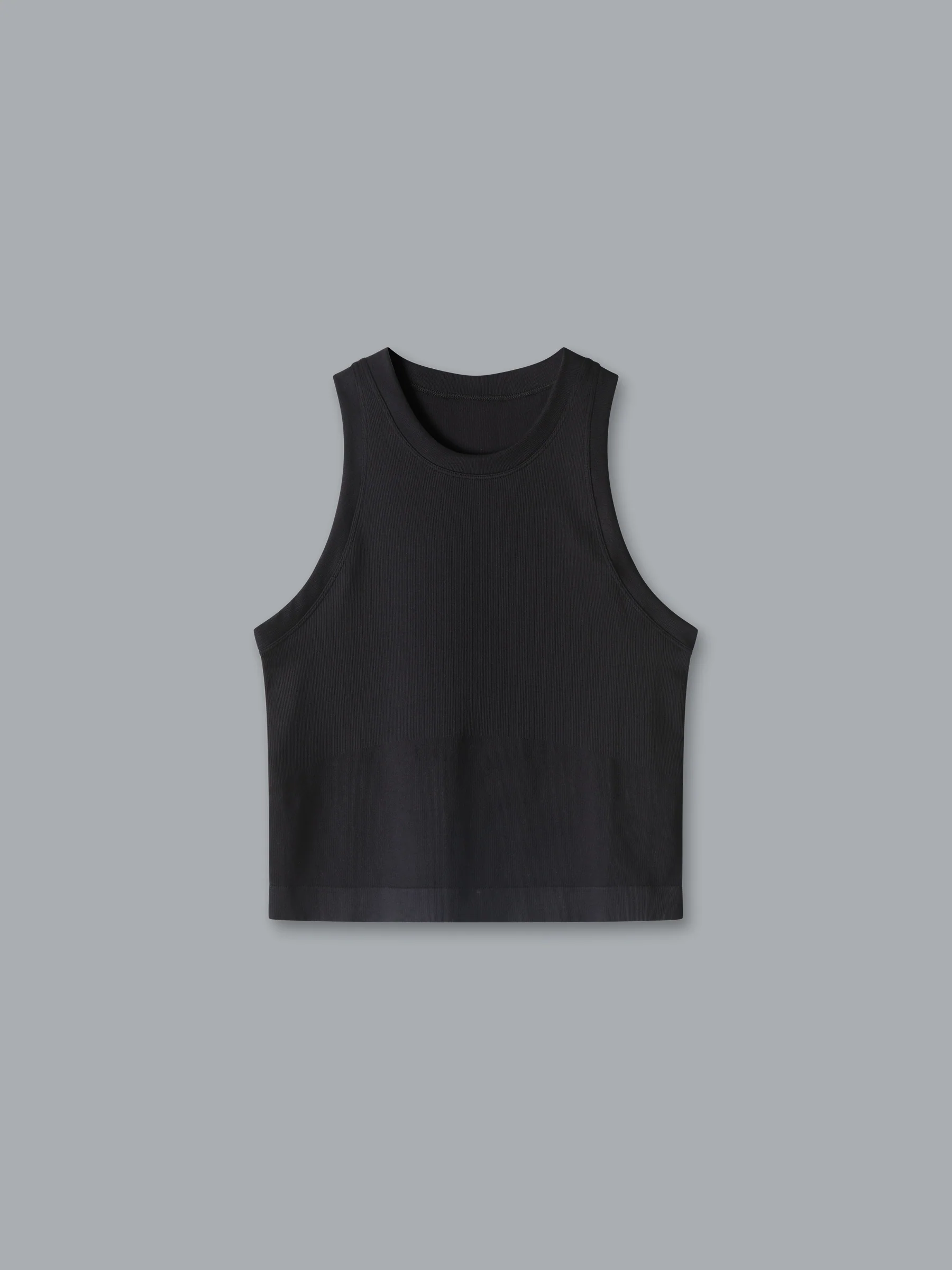 POWER CROP Tank Black - Image 3